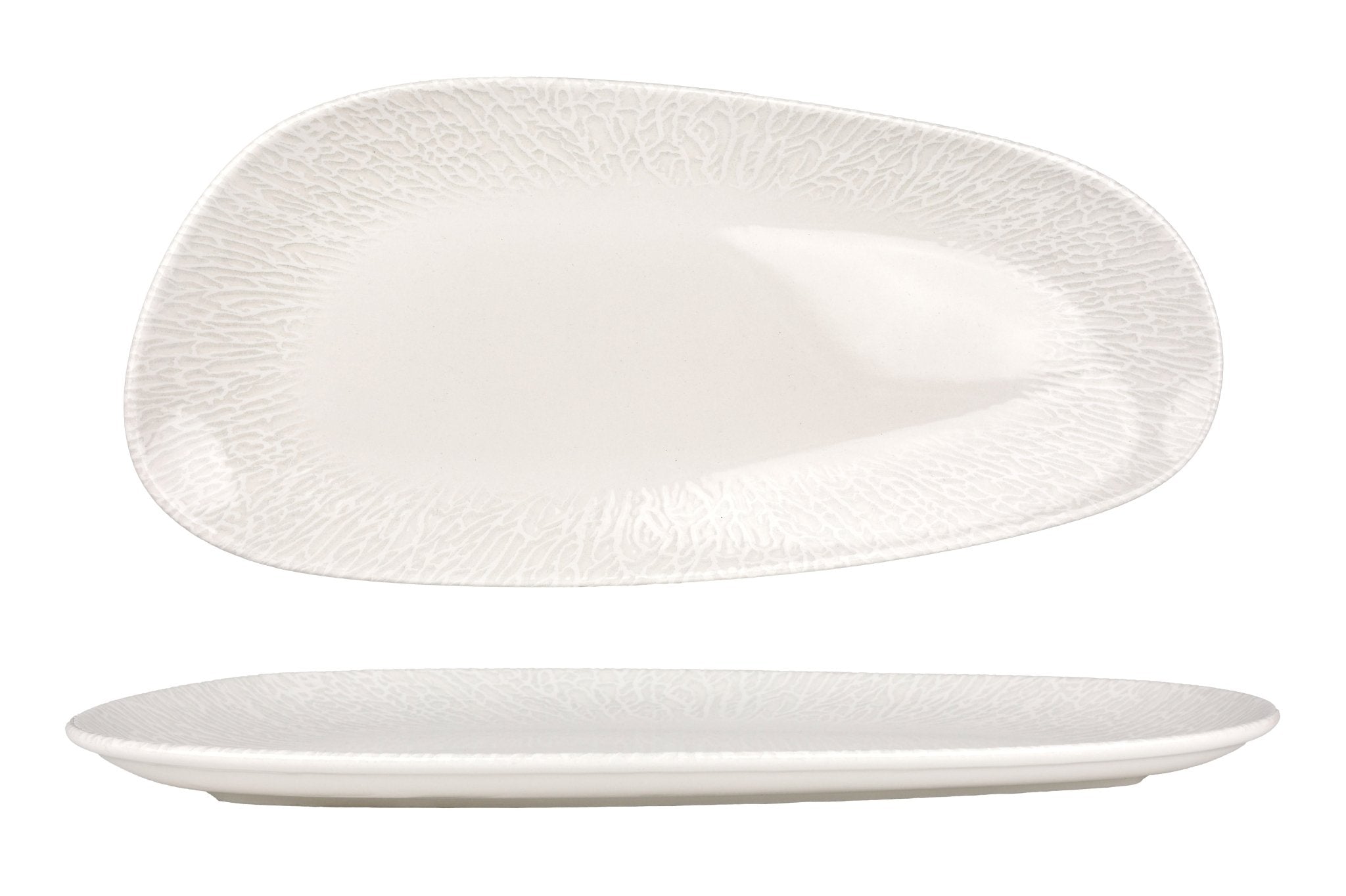 Premium Radix Service Plate 36 cm - Elegant Porcelain Dinner Plate for Restaurants, Catering & Home Dining - Perfect for Serving, Entertaining & Special Occasions