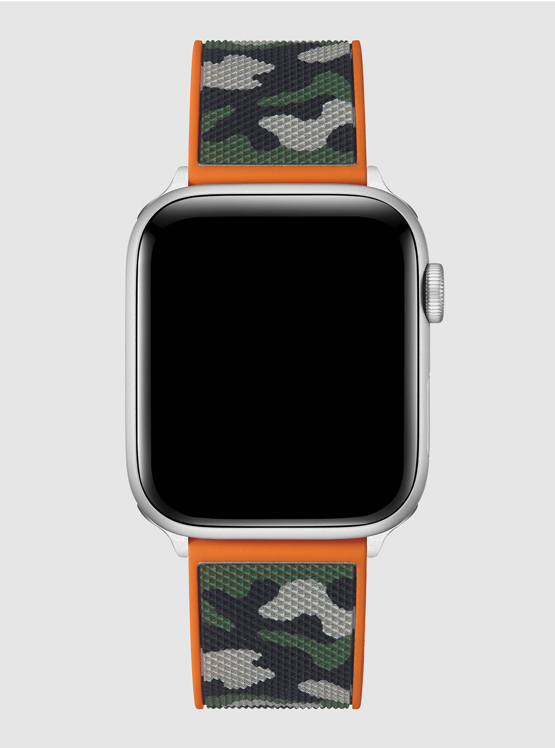 Camo Silicone Apple Watch Band - Durable, Comfortable Strap for Apple Watch Series 9/8/7/SE/6/5/4/3/2/1 - Perfect for Outdoor Adventures, Workouts & Everyday Wear