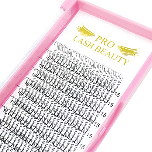 3D-5D-7D Volume Eyelash Extensions - 0.07-0.10 C/D Curl - 9-20mm Length - Premade Lash Fans for Dramatic Look - Perfect for Weddings, Parties & Special Occasions
