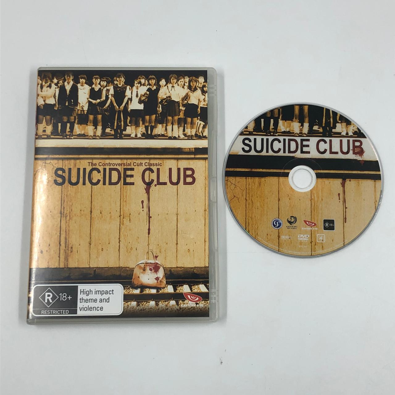 Suicide Club Classic Horror Movie DVD – Japanese Cult Film for Thriller Fans & Movie Collectors | Perfect for Halloween Nights & Film Enthusiasts