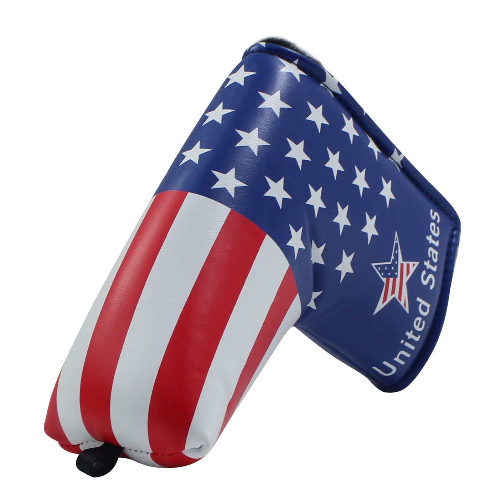 CRAFTSMAN GOLF USA Mallet Putter Headcover - Compatible with Scotty Cameron & Odyssey Putters - Premium Golf Club Protection for Men & Women - Perfect for Golf Course & Practice Sessions