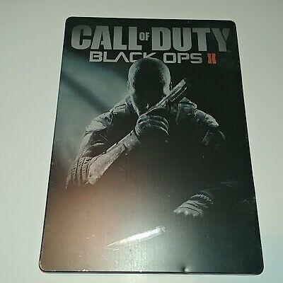 Call of Duty Black Ops II Steel Game Case - Premium Metal Protective Cover for PS3, Xbox 360 - Perfect for Collectors & Gamers (Gaming Accessories)
