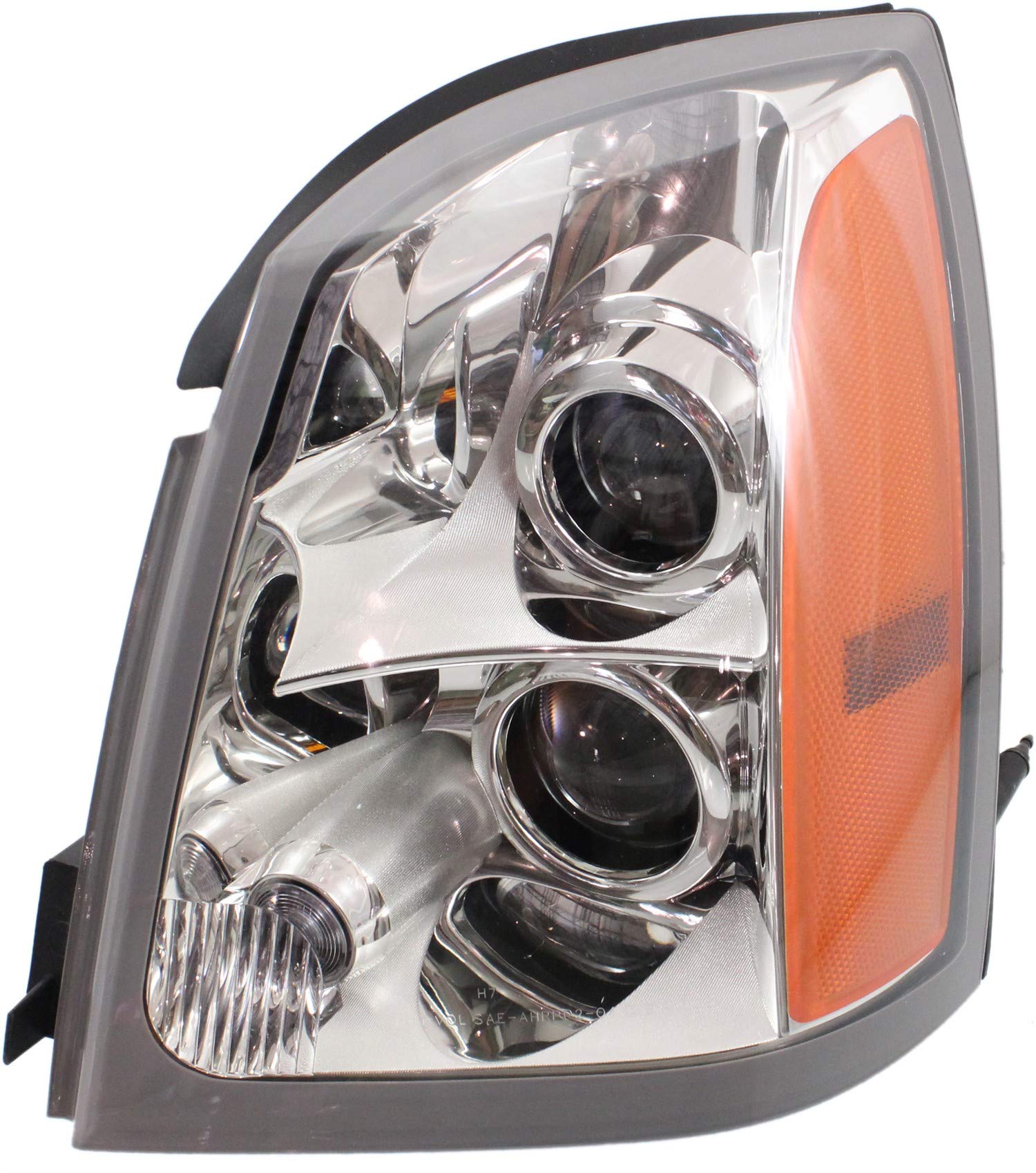 Evan Fischer Headlight Assembly Compatible with 2004-2009 Cadillac SRX - Halogen Driver Side Replacement Part - Perfect for Night Driving & Auto Repair