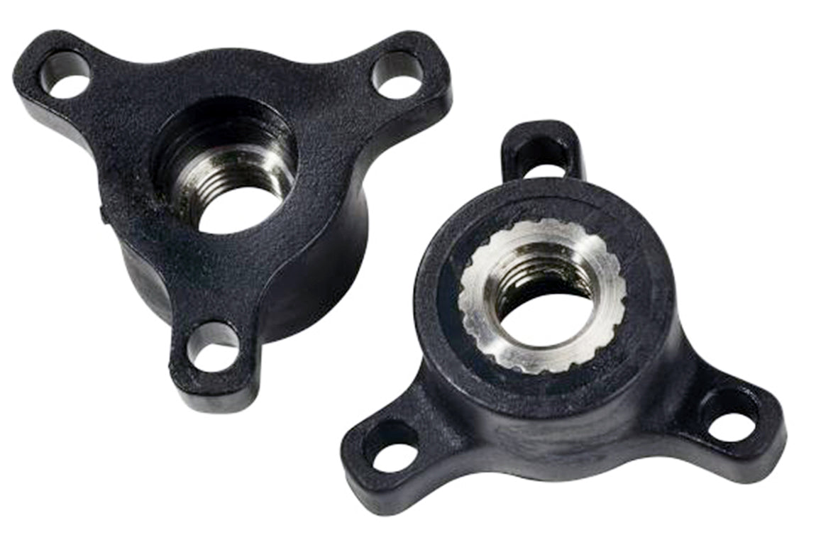 BTS M8 X 1.25 Delrin Thumbwheels (Pair) - A16917301 - Durable Plastic Hand Knobs for Machinery, 3D Printers & Industrial Equipment