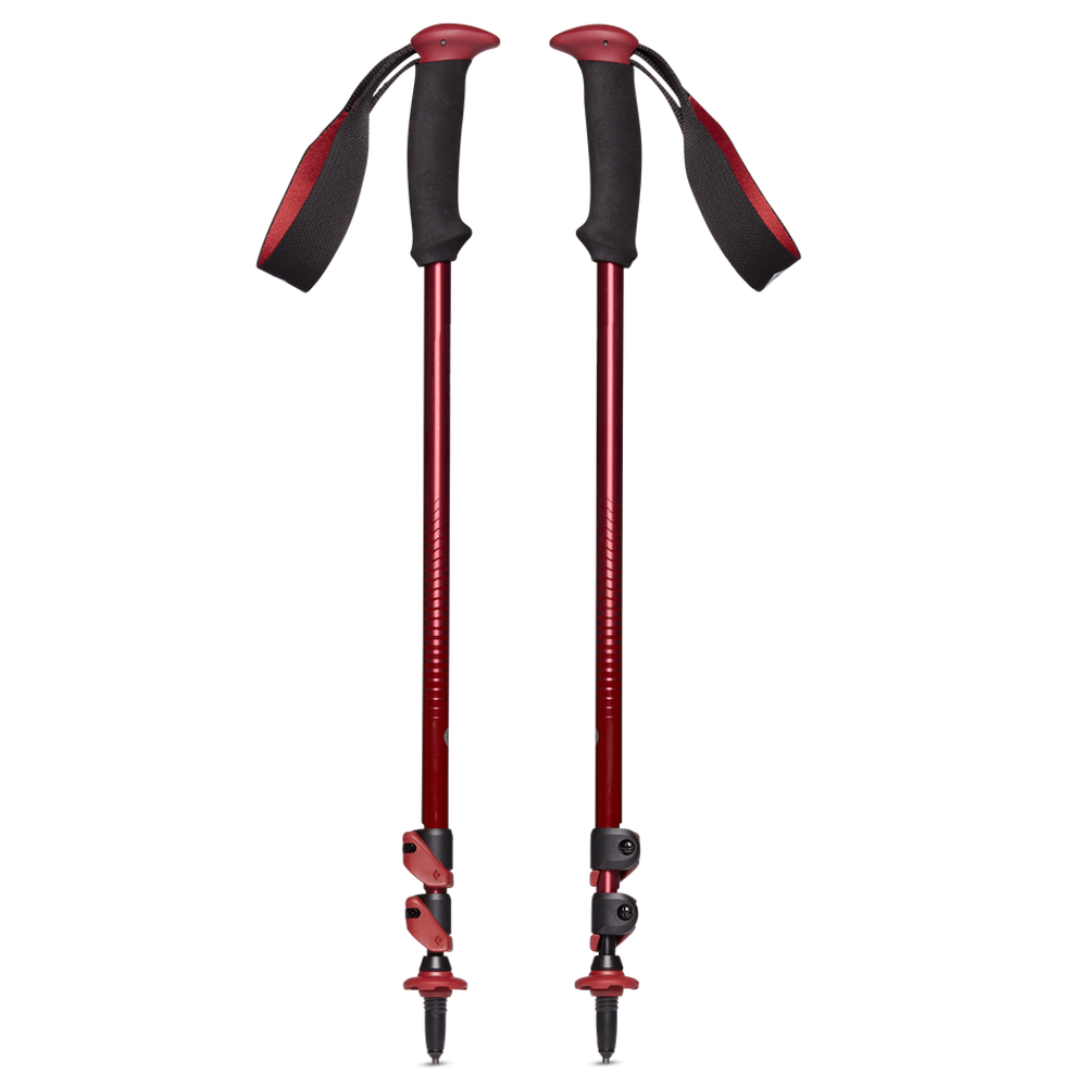 Black Diamond Trail Back Trekking Poles - Lightweight Adjustable Hiking Sticks for Men & Women - Perfect for Mountain Climbing, Backpacking & Outdoor Adventures (Past Season)