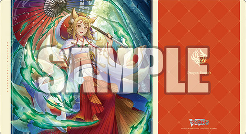 Cardfight!! Vanguard Overdress Dawn Of The Fox Flame Tamayura Vol.686 Rubber Play Mat V2 - Premium Gaming Mat for TCG & CCG Players - Perfect for Card Battles, Tournaments, and Collectors