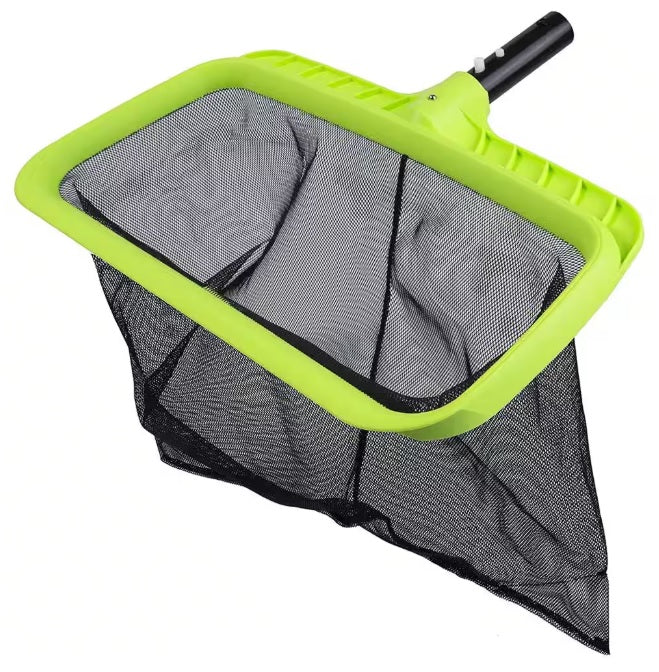 20-Inch Leaf Rake with Soft Mesh Bag - Lightweight Garden Tool for Yard Cleaning, Leaf Collection, and Lawn Maintenance - Perfect for Fall Cleanup, Gardening, and Outdoor Yard Work