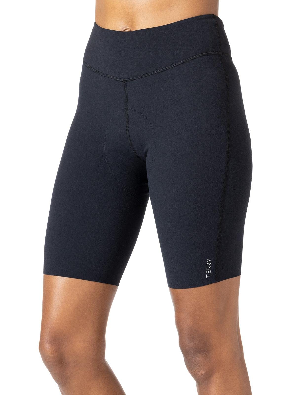 Women's Terry Bike Shorts with Padded Chamois - 9.5