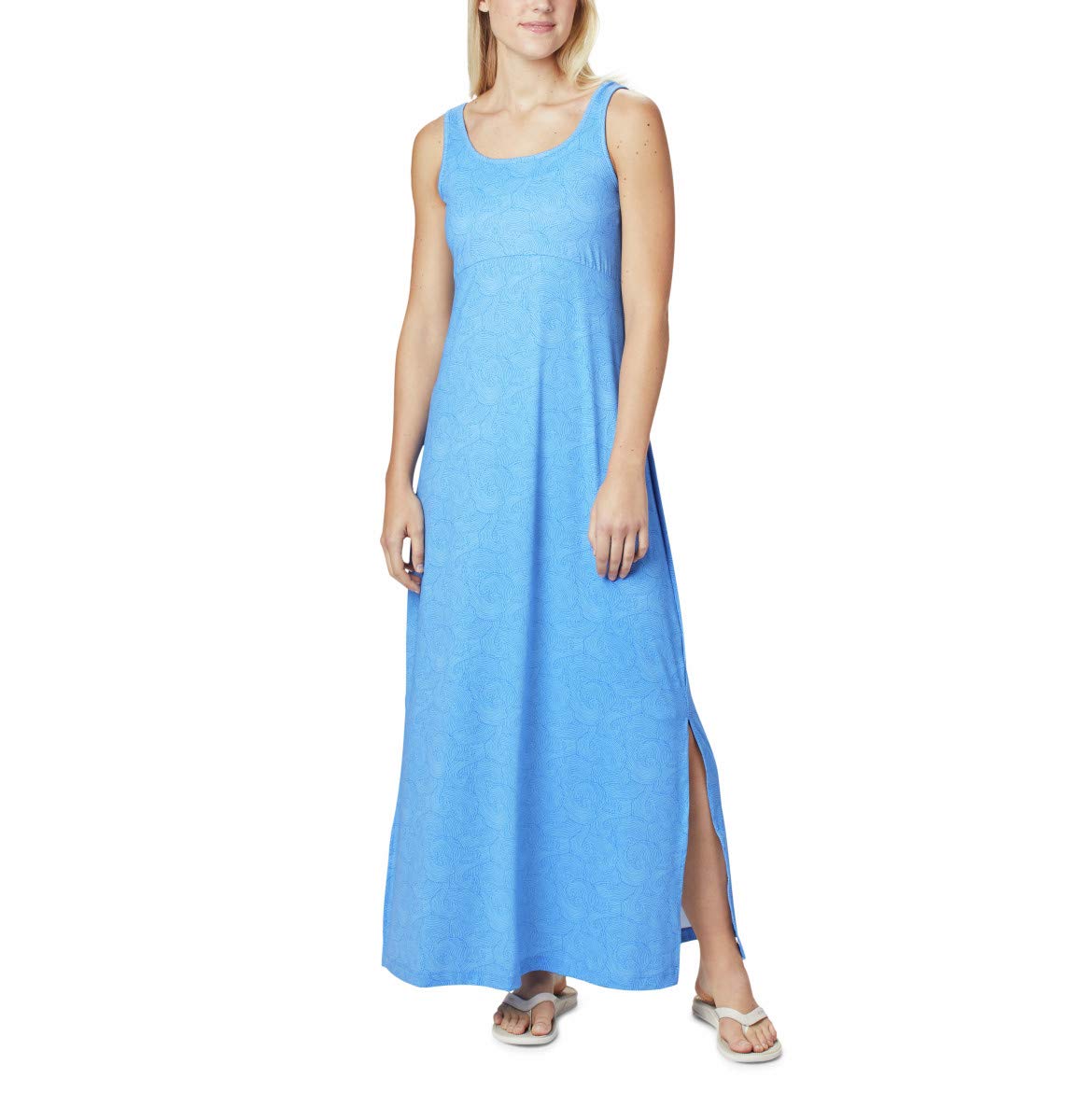 Columbia Women's Freezer Maxi Dress - Lightweight, Breathable & UV Protection Summer Dress for Beach, Travel & Outdoor Activities
