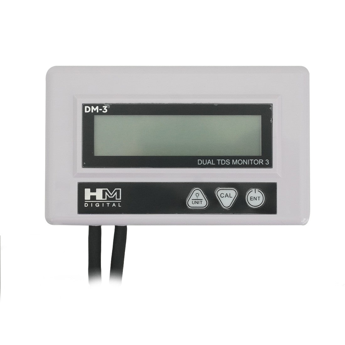 HM Digital DM-3 Inline Dual TDS Water Quality Meter - Monitor Water Purity for Home, Aquariums & Hydroponics Systems