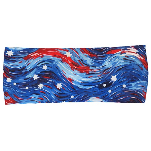American Flag Headband - Patriotic Hair Accessory for Women & Girls - Perfect for 4th of July, Sports Events & National Holidays