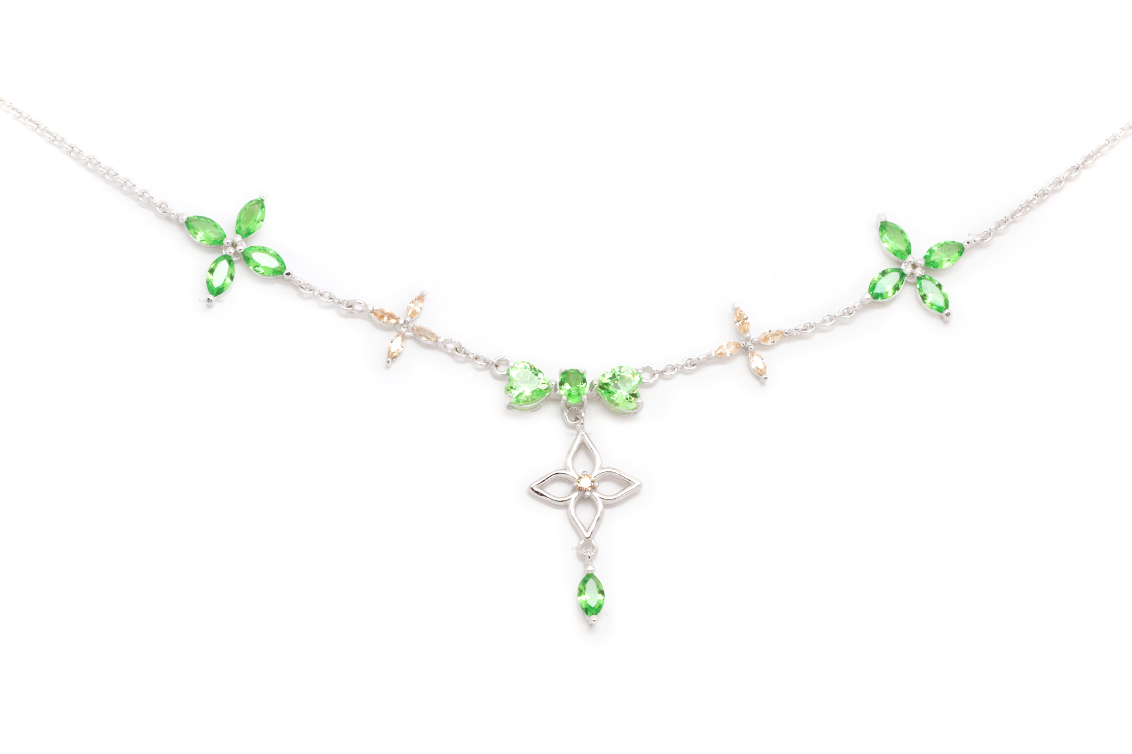 Wisdom Garden Necklace - Elegant Floral Pendant Jewelry for Women, Perfect for Weddings, Parties & Everyday Wear