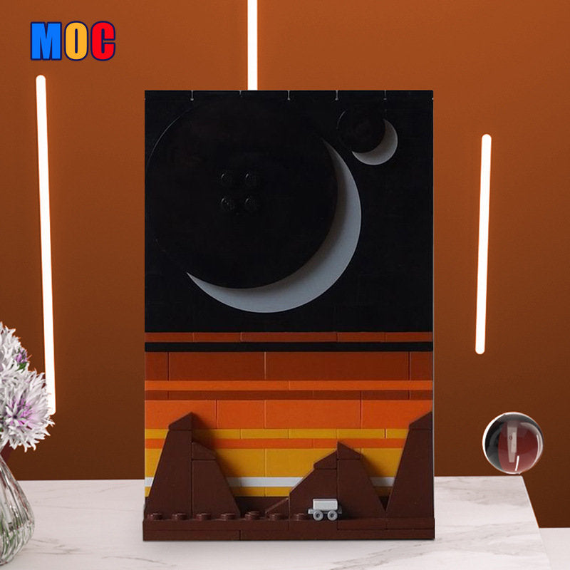 175PCS MOC 88626 The Loneliness of the Long Distance Probe Building Blocks Set - Compatible with Major Brands - Perfect for Space Exploration Enthusiasts & STEM Education