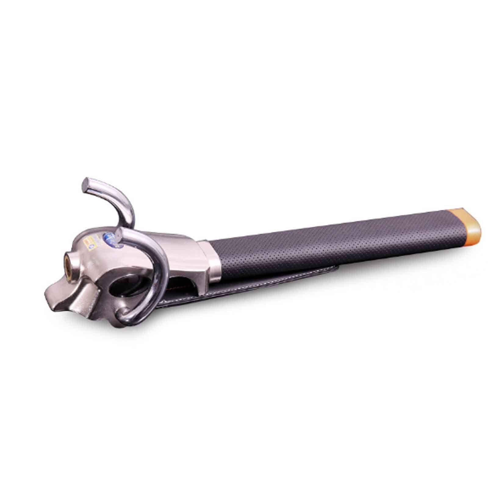 Premium Steering Wheel Lock - Anti-Theft, Adjustable, Foldable Car Security Device with Key - Rustproof & Anti-Cut Design - Ideal for Parking Security & Vehicle Protection