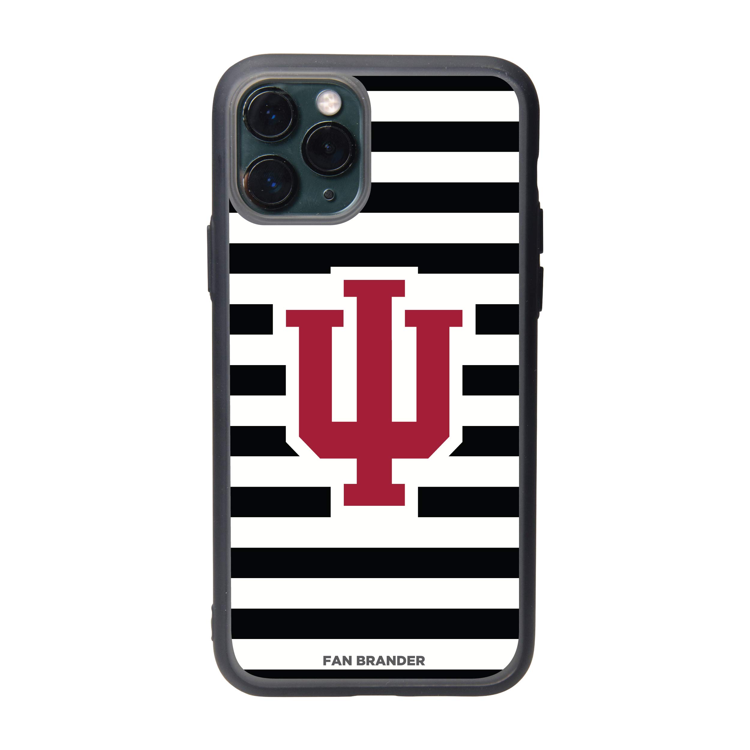 NCAA Fan Brander Phone Case with Stripes Design - Durable Protective Cover for iPhone & Android - Perfect for Game Day & School Spirit