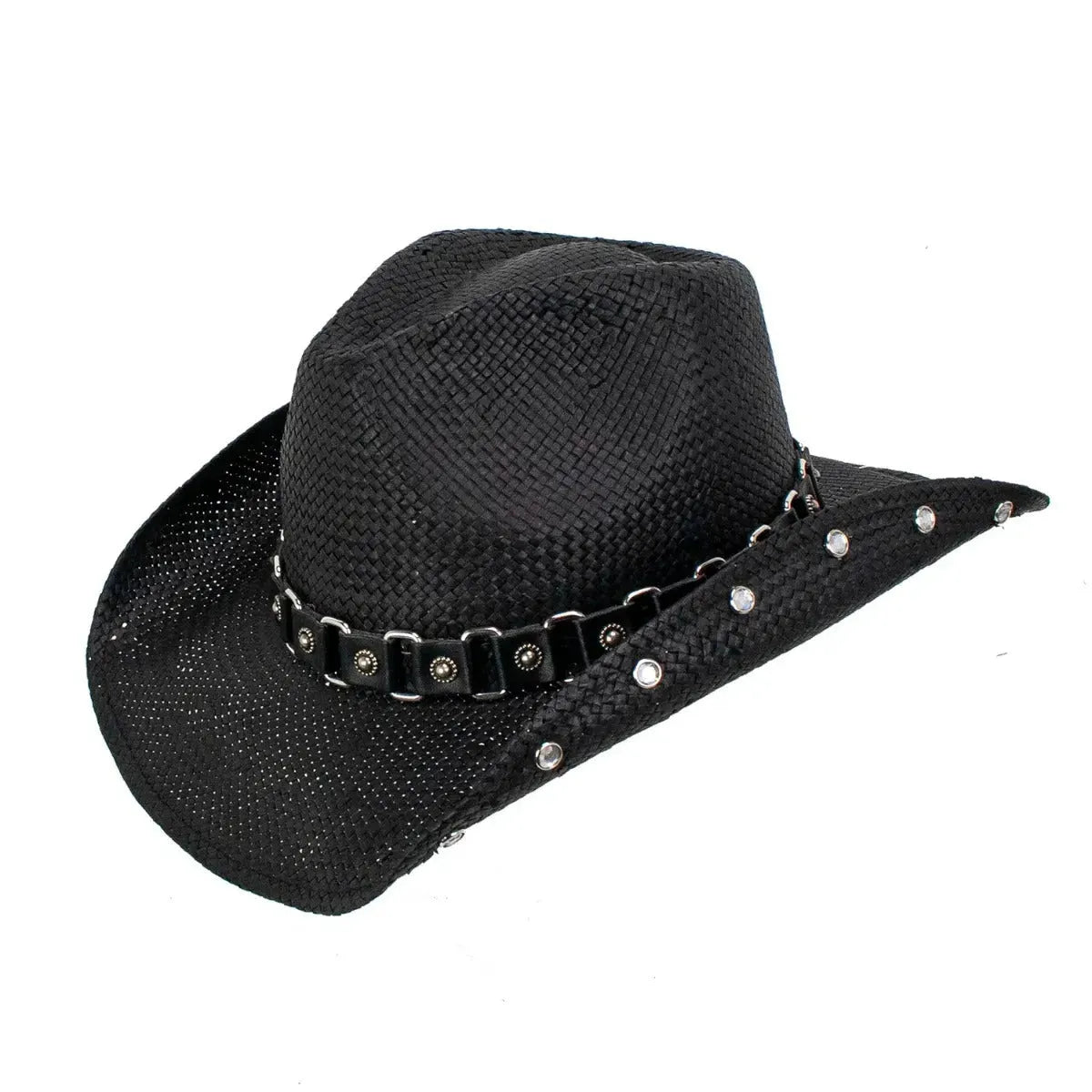 Peter Grimm Achilles Straw Cowboy Hat - Western Style Sun Hat for Men & Women - Perfect for Rodeo, Outdoor Adventures, and Summer Beach Vacations