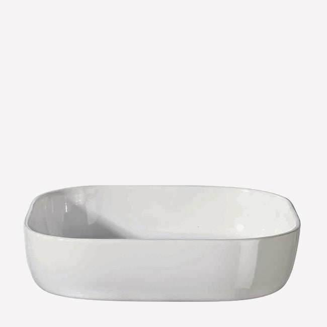 Asa Germany Large White Casserole Pot - Premium Porcelain Dutch Oven for Baking, Roasting & Serving - Perfect for Family Dinners & Holiday Meals
