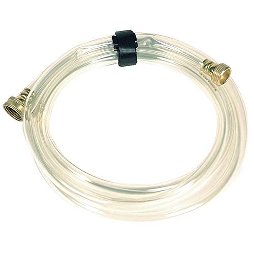2-Pack UltraTech Clear PVC Water Hose - 25 ft Length, Heavy Duty & Flexible for Garden, Lawn, Car Washing & Outdoor Use