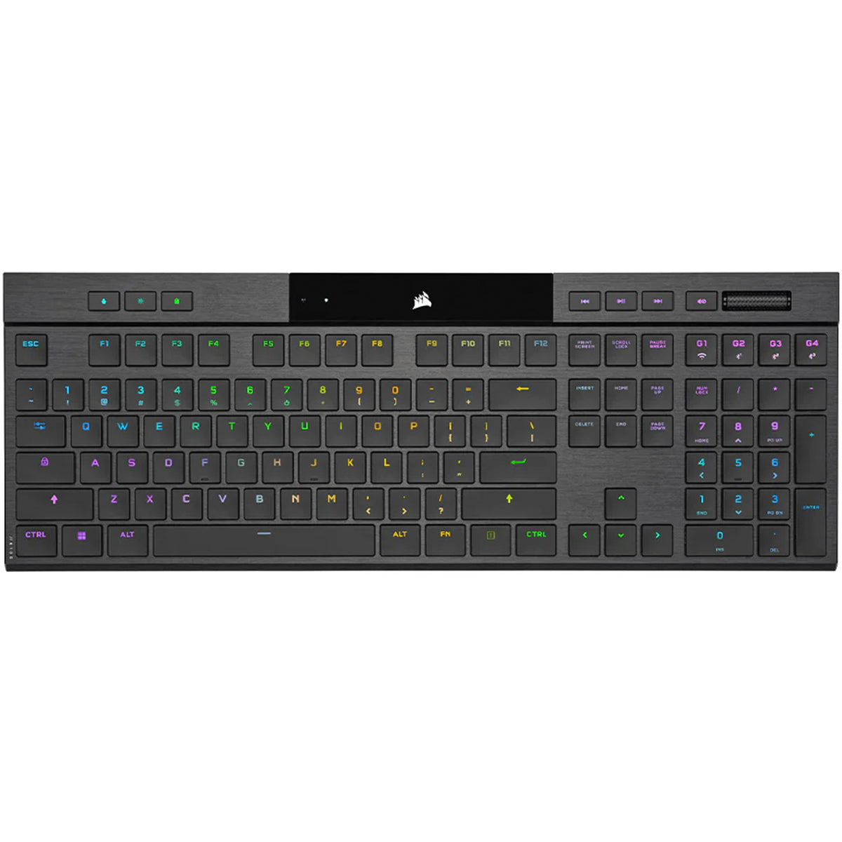 Corsair K100 RGB AIR Wireless Mechanical Gaming Keyboard - Ultra-Thin Design, Fastest OPX Optical Switches, RGB Backlit - Perfect for Gaming, Streaming & Office Work