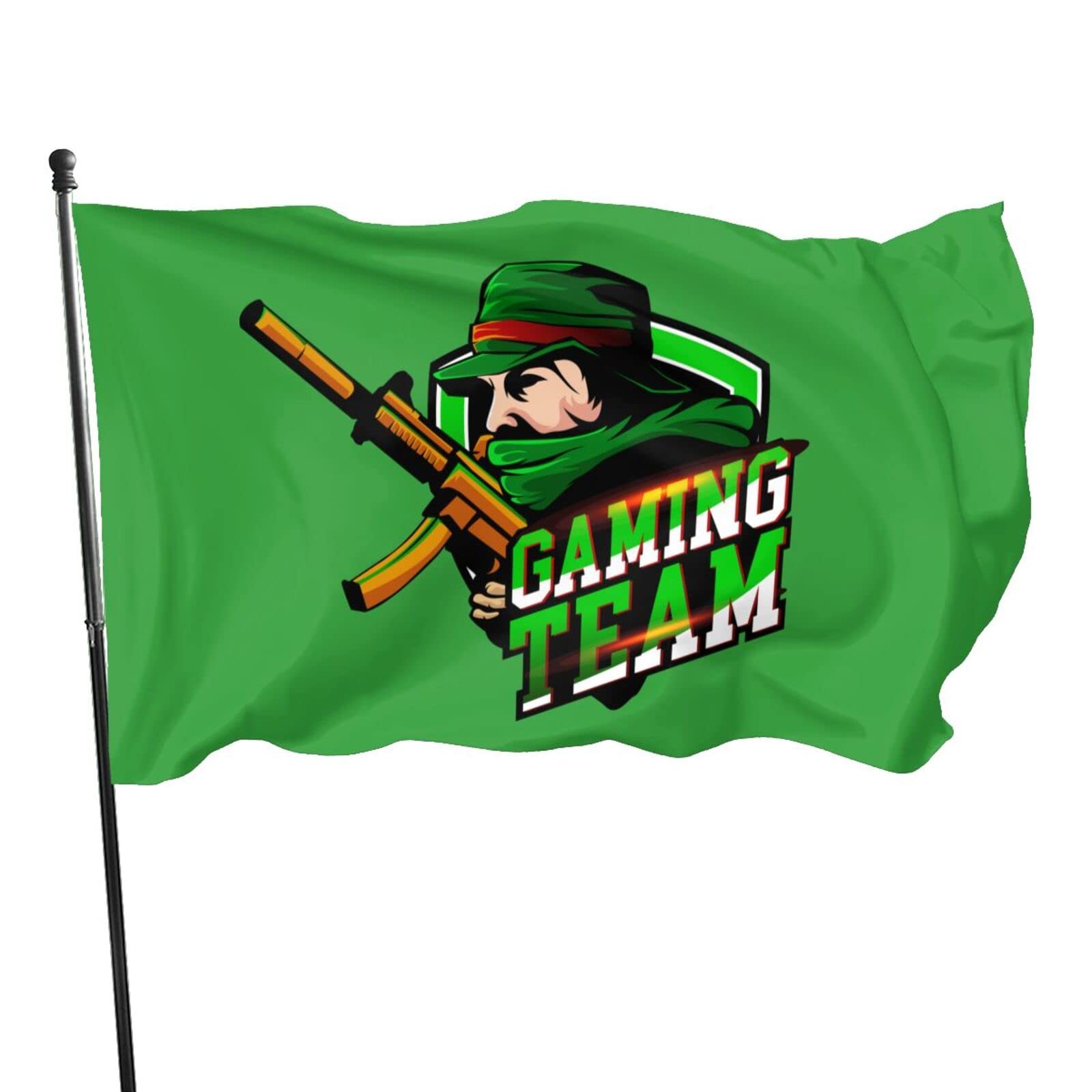 Durable 3x5 FT Gaming Team Flag - Polyester Banner for Indoor & Outdoor Decor