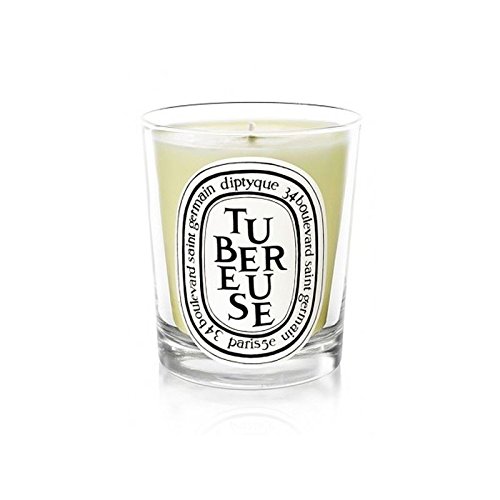 Diptyque Tuberose Scented Candle 190g - Luxury Home Fragrance for Relaxation & Romantic Ambiance