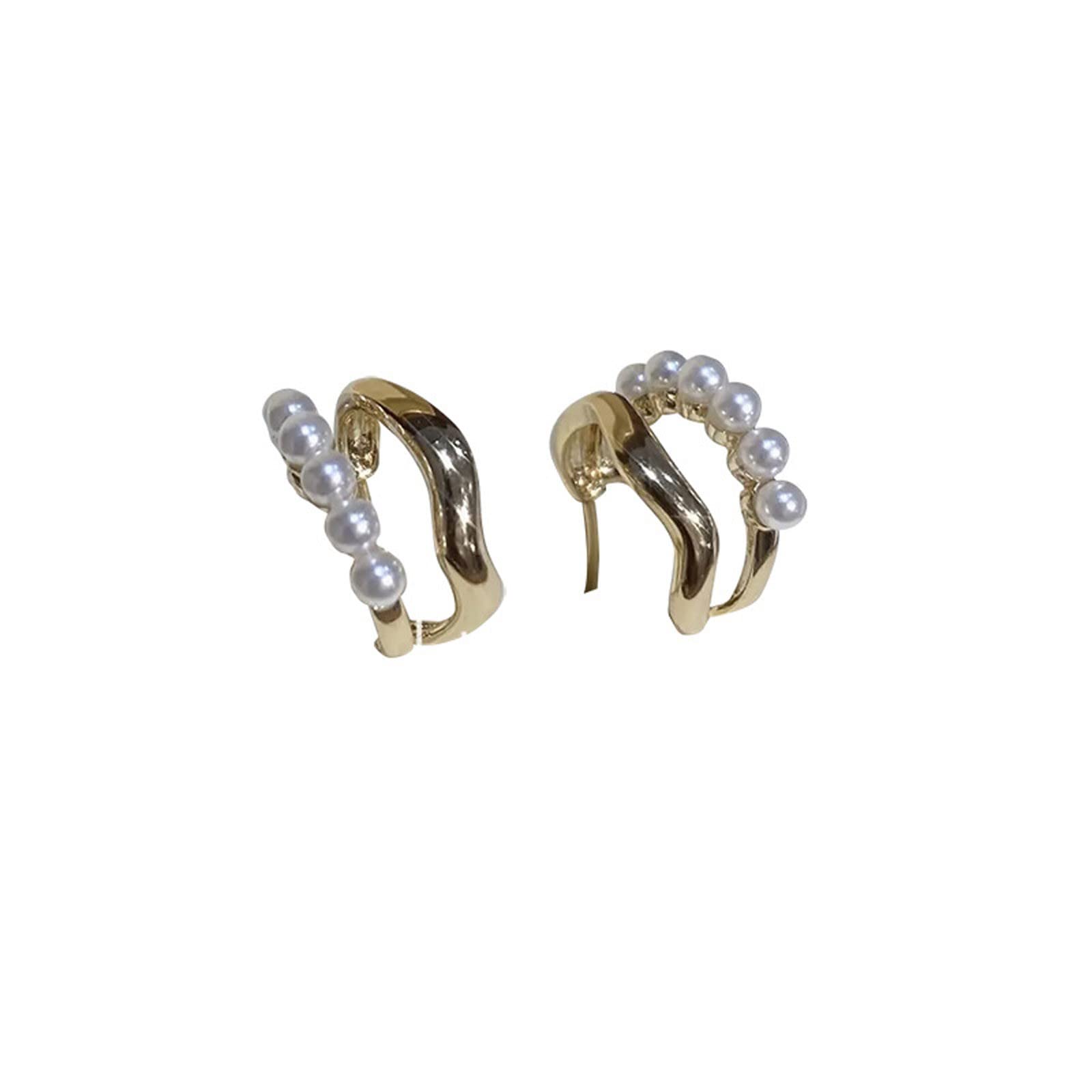 925 Sterling Silver Cross Hoop Earrings for Women - Trendy Light Luxury Fashion Jewelry, Retro Clip-On Stud Earrings (Green, One Size) - Perfect for Parties, Weddings, and Everyday Wear