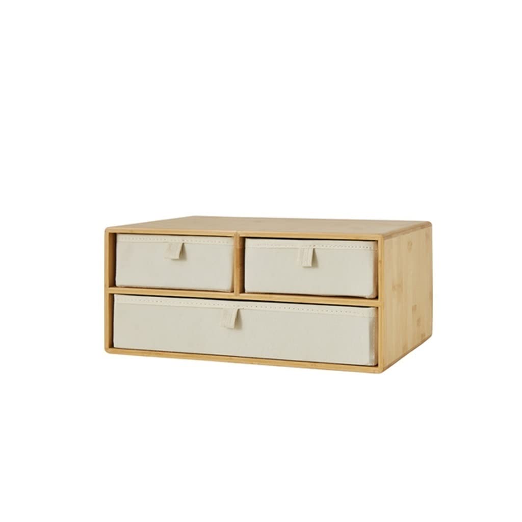 Creative Desktop Drawer Storage Box - Multi-Purpose Organizer for Makeup, Jewelry & Skin Care Products | Dressing Table Organizer with Dustproof Design (Color A) - Perfect for Bedroom, Bathroom & Vanity Organization