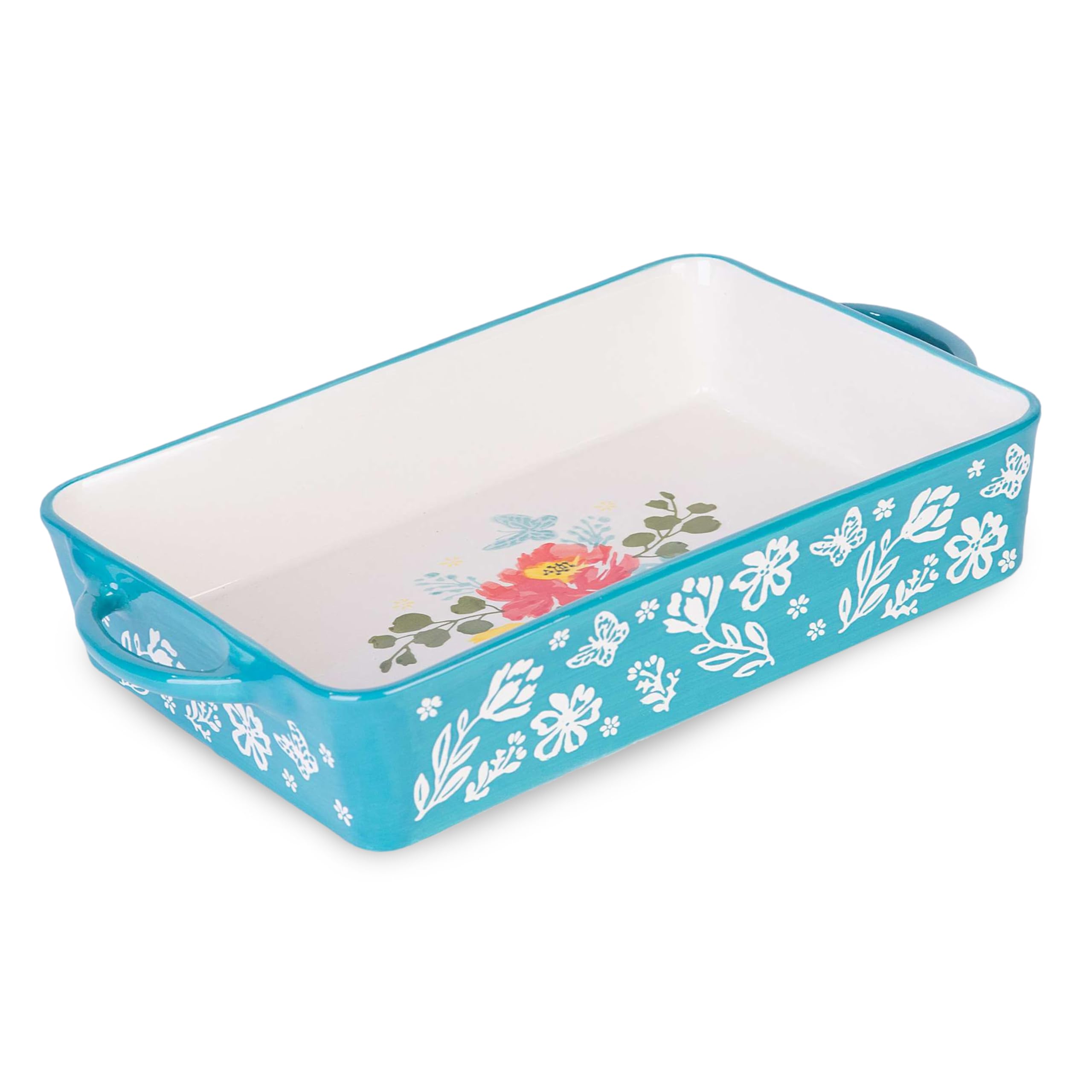 Wisenvoy 9x13 Inch Ceramic Casserole Dish - Oven Safe Baking Pan for Lasagna, Casseroles & More | Perfect for Family Dinners, Potlucks & Holiday Meals