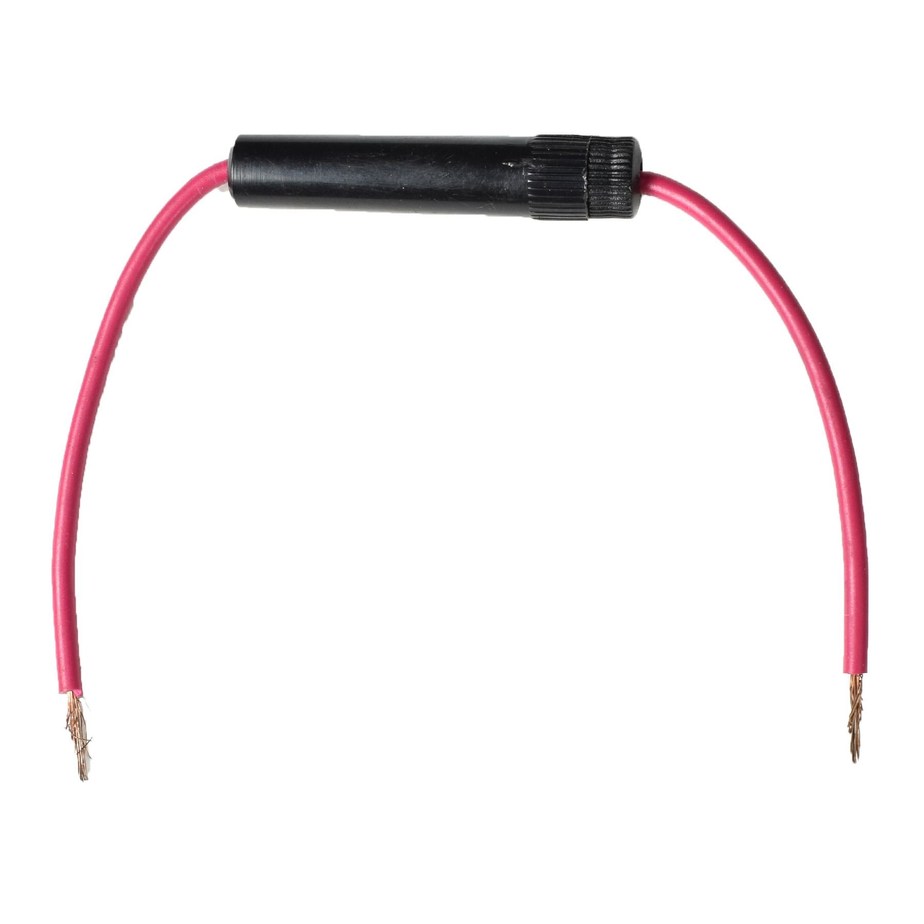AB Tools In-Line Circuit Wire Glass/Ceramic Fuse Holder - Replacement Fuse Holder for Automotive, Electronics & Home Appliances - Perfect for DIY Repairs & Electrical Projects