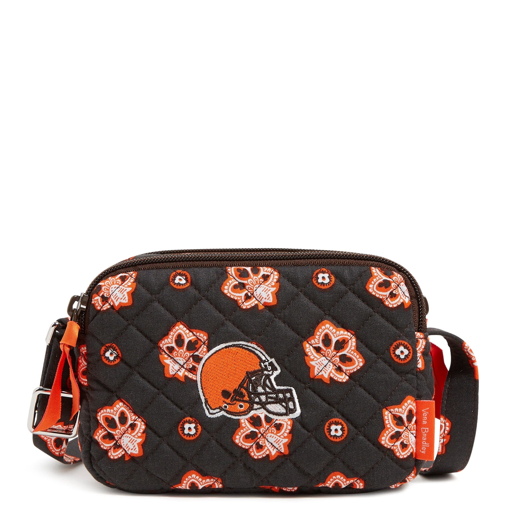 NFL RFID Blocking Crossbody Bag for Game Day - Secure Small Stadium Purse for Football Fans, Concerts & Travel
