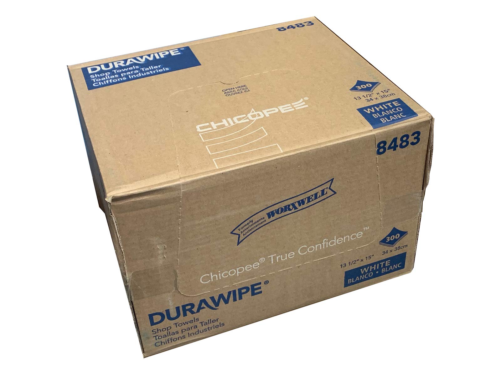 Durawipe White Shop Towels 13.5
