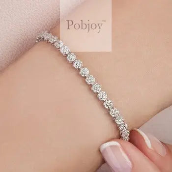 18K Gold Diamond Tennis Bracelet - 3.00 Carat F/SI1 Quality - Elegant Jewelry for Women, Perfect for Weddings, Anniversaries & Special Occasions