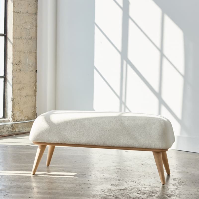 Upholstered Bench with Storage - Soft Cushioned Seat for Bedroom, Living Room & Entryway - Stylish & Comfortable Home Decor Furniture