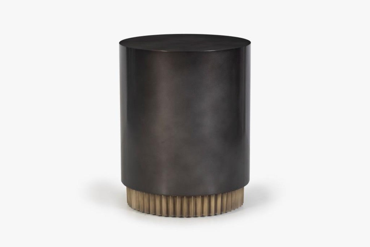 Modern Espresso Accent Table - Stylish Side Table for Living Room, Bedroom & Office Decor - Compact End Table with Rich Finish for Small Spaces