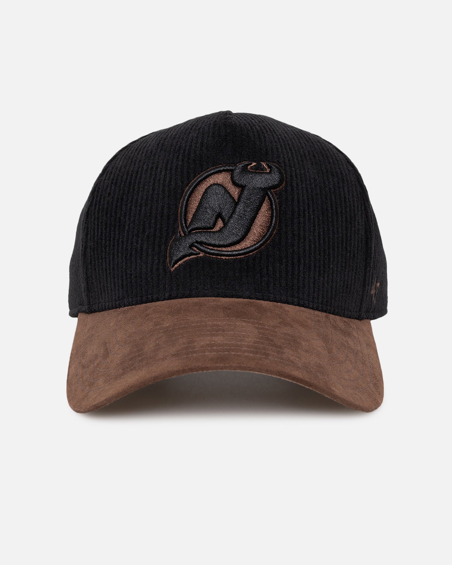 New Jersey Devils 'Black Barren' 47 Offside DT Snapback Hat - Official NHL Adjustable Baseball Cap for Men & Women - Perfect for Games, Fan Gear & Streetwear Fashion