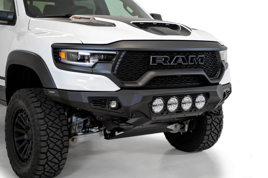 Addictive Desert Designs TRX Bomber Front Bumper for Dodge Ram 1500 - Heavy Duty Rigid Off-Road Bumper for Enhanced Protection & Style - Perfect for Off-Roading, Overlanding & Truck Customization