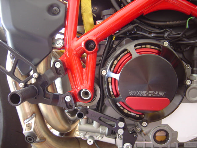 Ducati 748 1098 1198 S4RS Right Side Dry Clutch Cover with Skid Plate - Replacement Clutch Cover for Ducati Motorcycles - Perfect for Racing, Off-Road & Custom Builds
