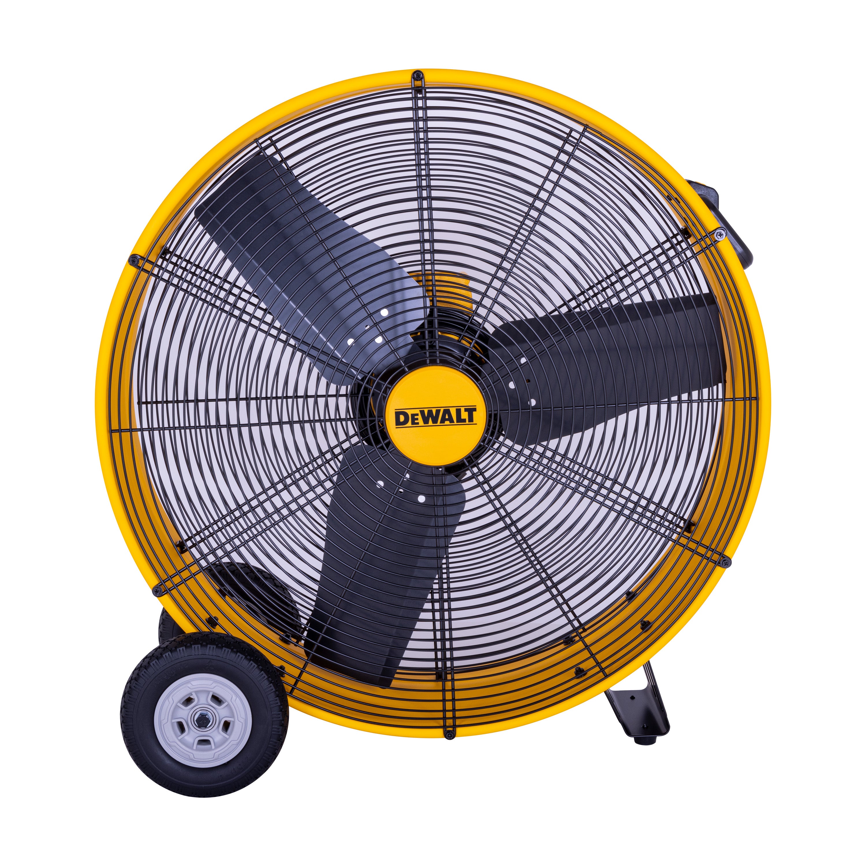 **DEWALT 30-Inch Heavy Duty Drum Fan - High-Velocity Industrial Fan for Workshops, Garages, and Job Sites - Powerful Air Circulation for Cooling and Ventilation**
