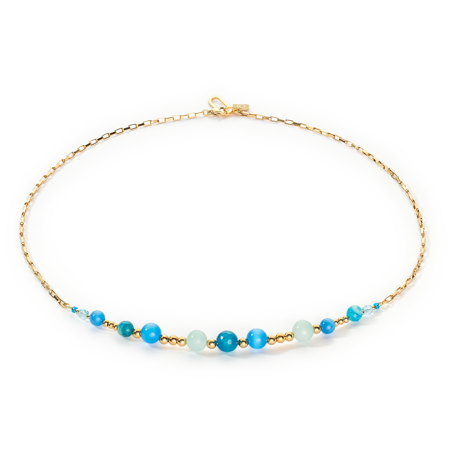 Turquoise Candy Spheres Necklace - Boho Chic Beaded Jewelry for Women - Perfect for Casual Wear, Parties & Gifts