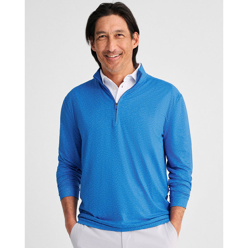 Johnnie O Miltons Prep Performance Pullover Sweater for Men - Classic Casual Comfort Wear for Golf, Work & Everyday Outfits