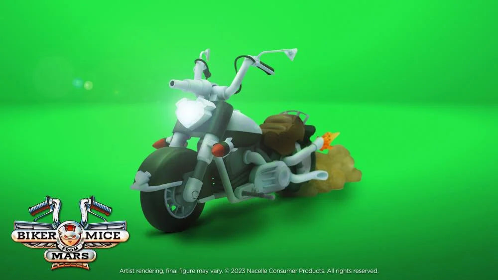 Throttle's Martian Monster Bike - High-Performance Biker Mice From Mars Motorcycle - Perfect for Sci-Fi Enthusiasts & Collectors