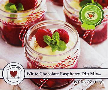 Delicious White Chocolate Raspberry Dip - Sweet & Creamy Dessert Sauce for Fruits, Cakes & Pastries | Perfect for Parties, Holidays & Gift Giving
