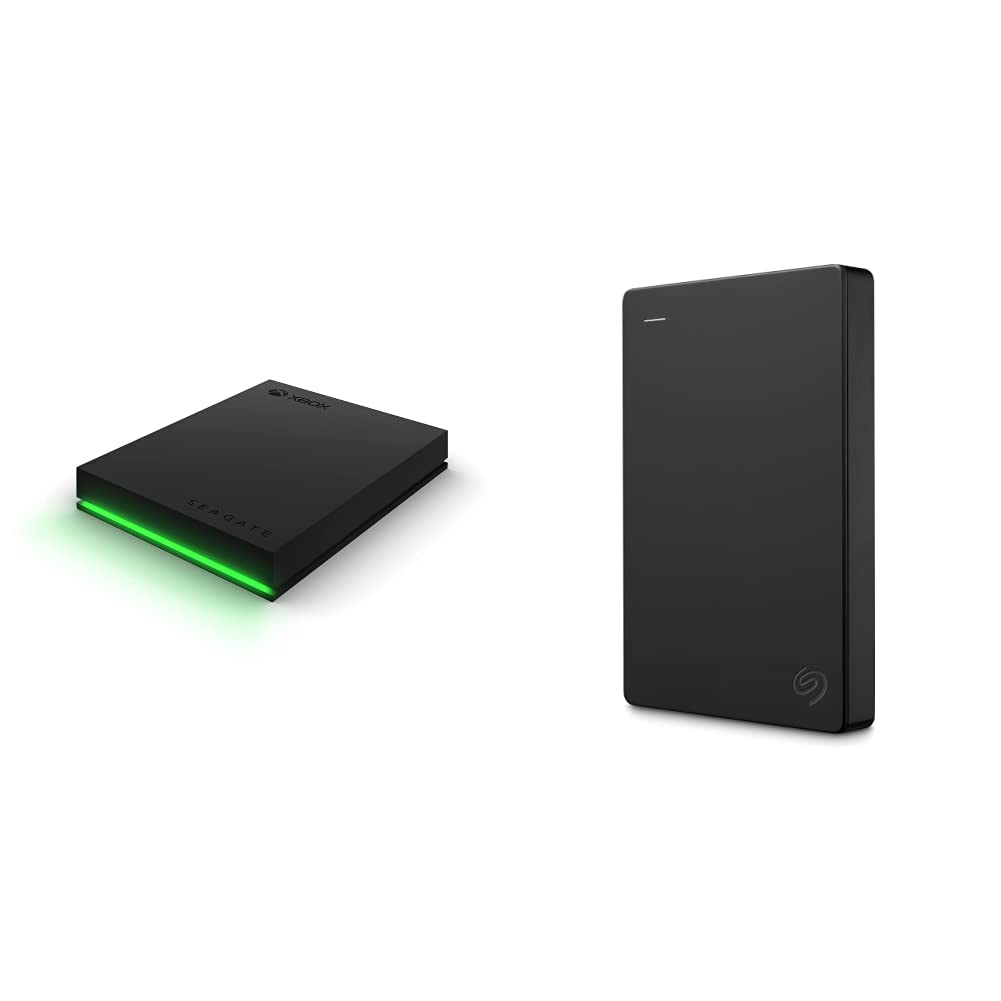 Seagate 2TB Game Drive for Xbox - Portable External Hard Drive HDD, USB 3.2 Gen 1, Compatible with PC, Mac, PlayStation & Xbox (STGX2000400) - Perfect for Gaming Storage, Backup & Travel Use