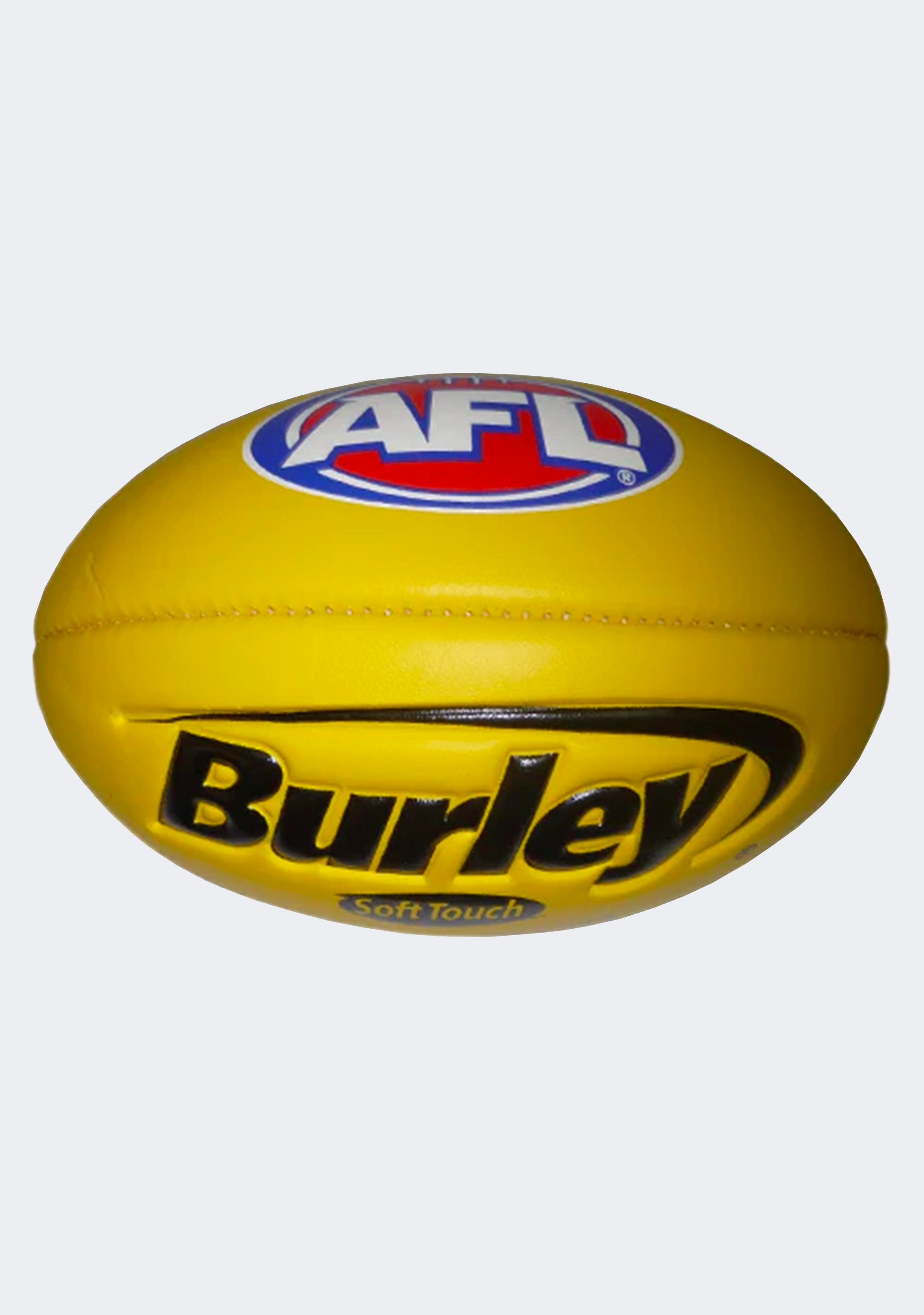 Burley Soft Touch Football - Yellow Official Size Youth & Kids Training Soccer Ball for Outdoor Play, Backyard, Park, and School Sports
