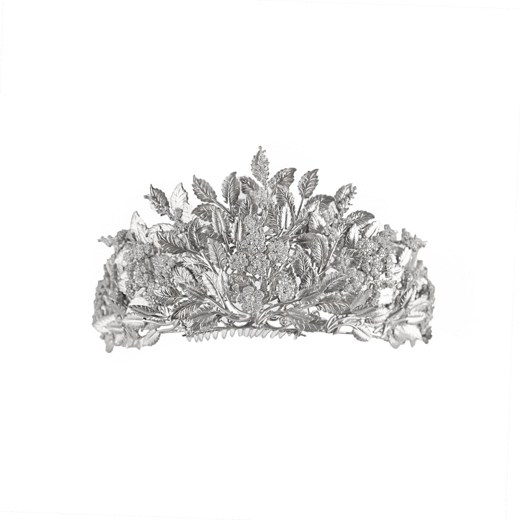 Miss Cherry Crown - Elegant Floral Crown for Women, Girls, Brides & Festival Accessories - Perfect for Weddings, Parties, Cosplay & Bohemian Style Outfits