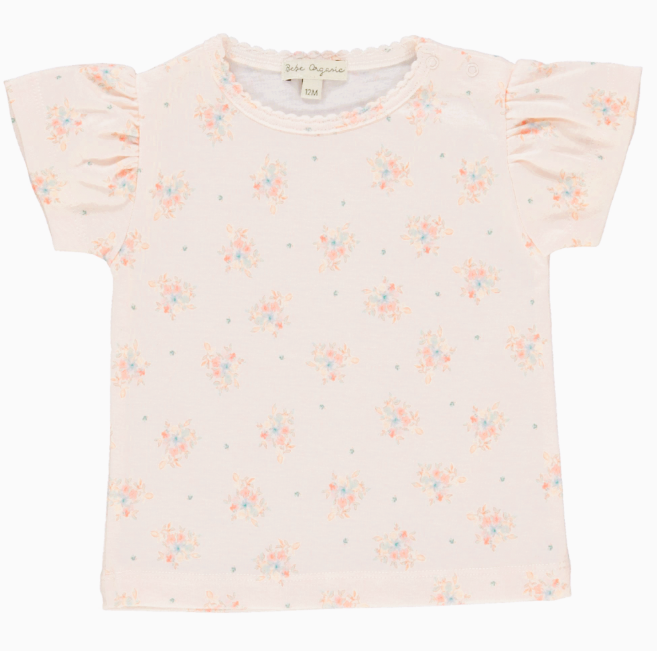 Organic Cotton Baby T-Shirt - BEBE MARIE (12M-36M) | Soft & Breathable for Toddlers | Perfect for Playtime, Daycare & Family Outings