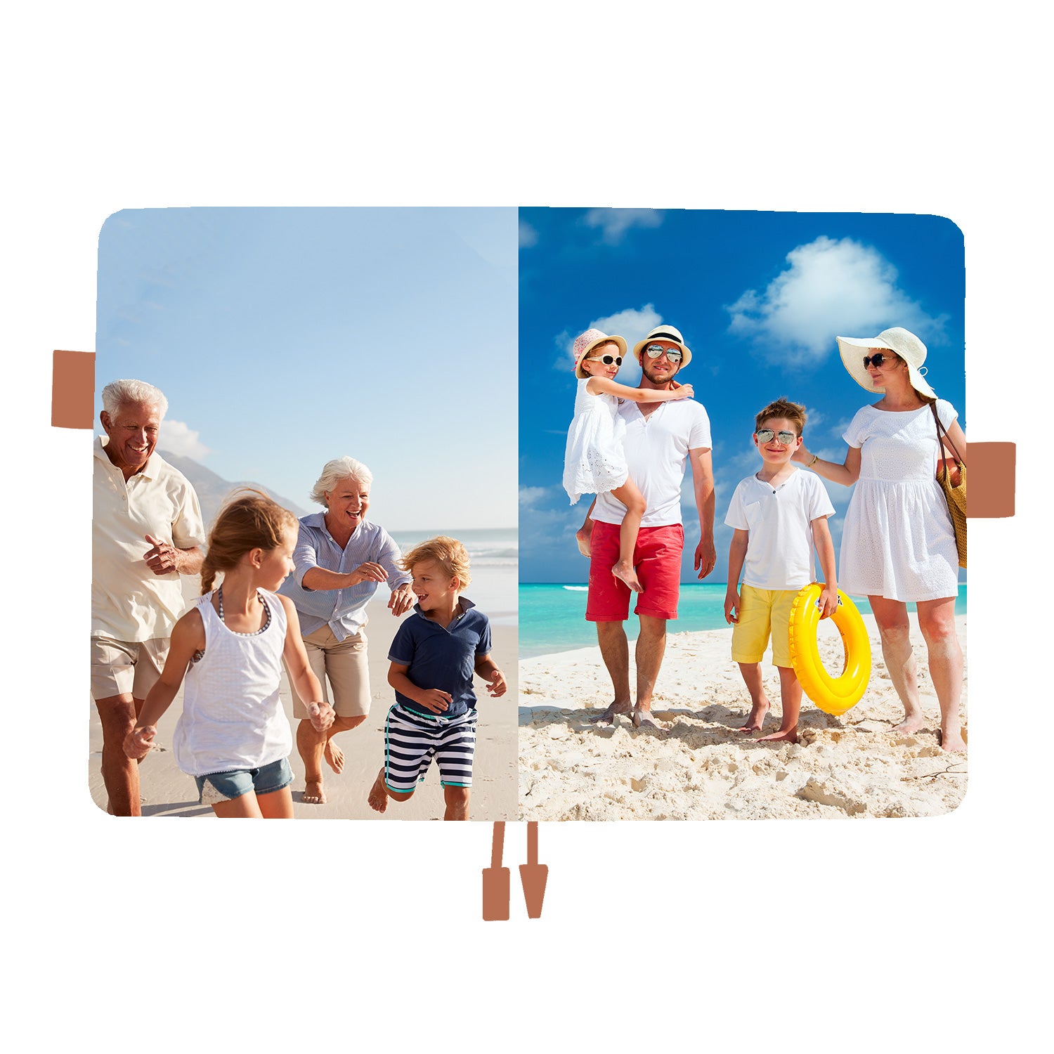 Personal Diary with Two Photo Inserts - Perfect for Journaling, Scrapbooking & Memory Keeping