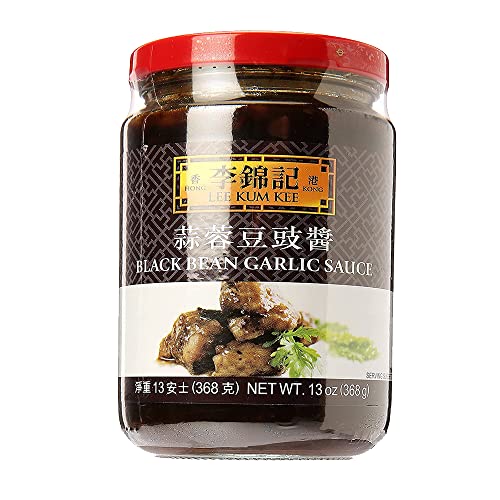 Lee Kum Kee Chiu Chow Chili Oil with Black Bean & Garlic Sauce - 7.2oz (205g) - Spicy Stir-Fry Condiment, Noodle Topping & Dim Sum Dipping Sauce