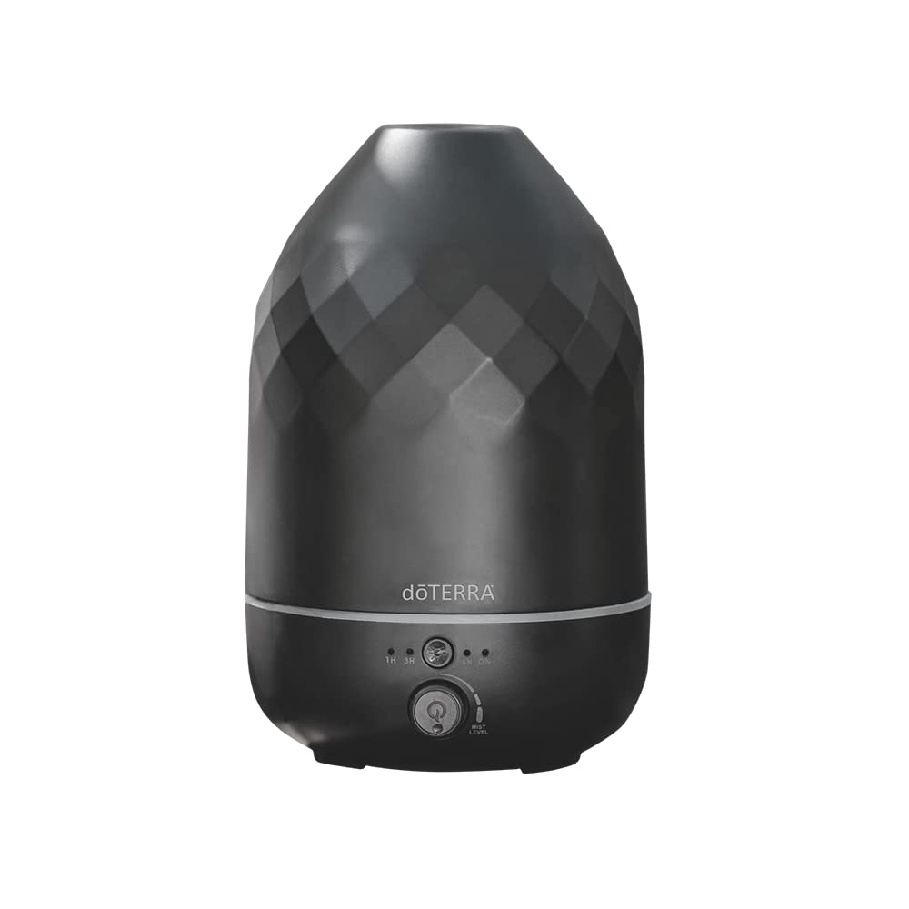 doTERRA Volo Onyx Essential Oil Diffuser - Ultrasonic Aromatherapy for Home, Office, Yoga & Spa - Quiet, Stylish & Long-Lasting