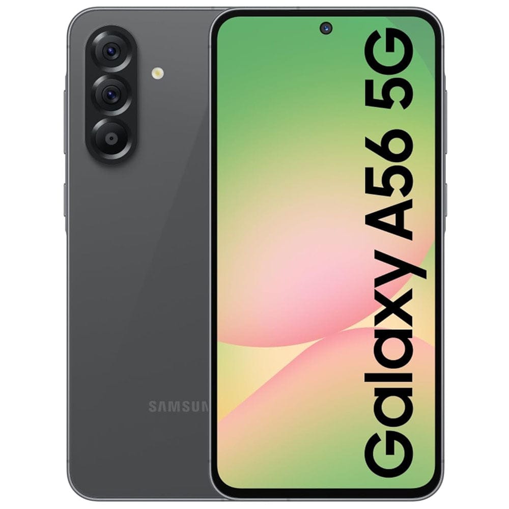 Samsung Galaxy A56 5G Smartphone (Dual SIM, 12GB RAM, 256GB Storage) - Powerful Android Phone for Gaming, Streaming & Productivity